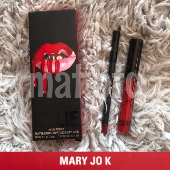 Kylie Cosmetics Makeup Kylie Cosmetics Matte Lip Kit Mary Jo K
